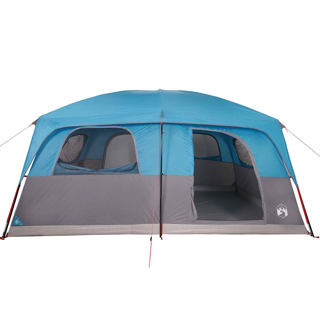 vidaXL Family Tent Cabin 8-Person Blue Waterproof