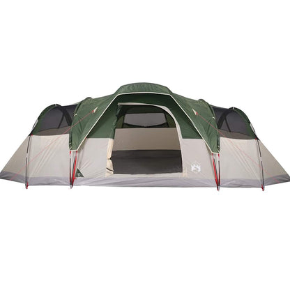 vidaXL Family Tent Dome 11-Person Green Waterproof
