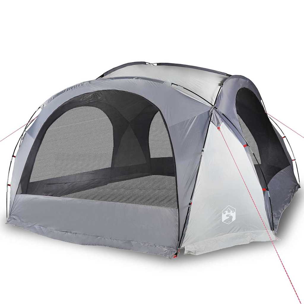 vidaXL Party Tent White and Grey Waterproof