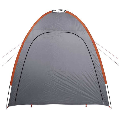 vidaXL Storage Tent Grey and Orange Waterproof