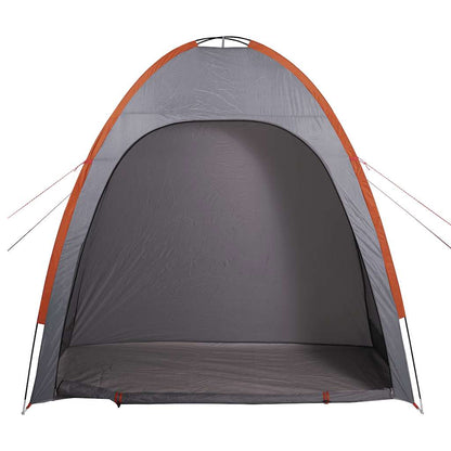 vidaXL Storage Tent Grey and Orange Waterproof