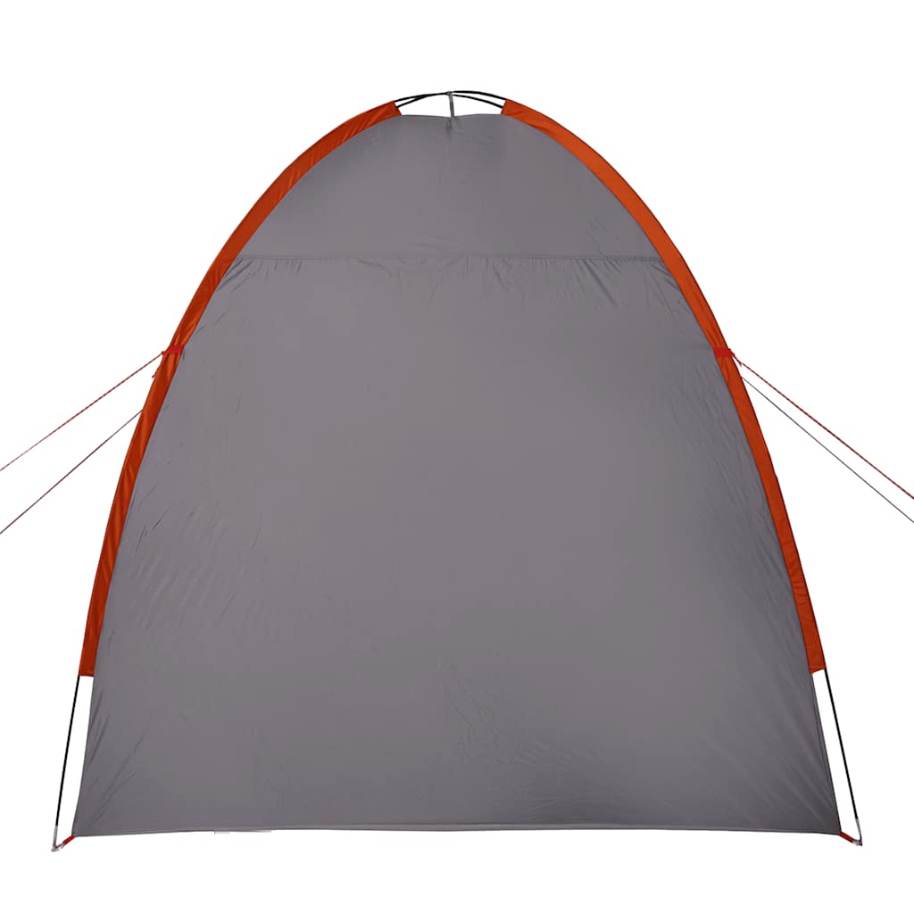 vidaXL Storage Tent Grey and Orange Waterproof