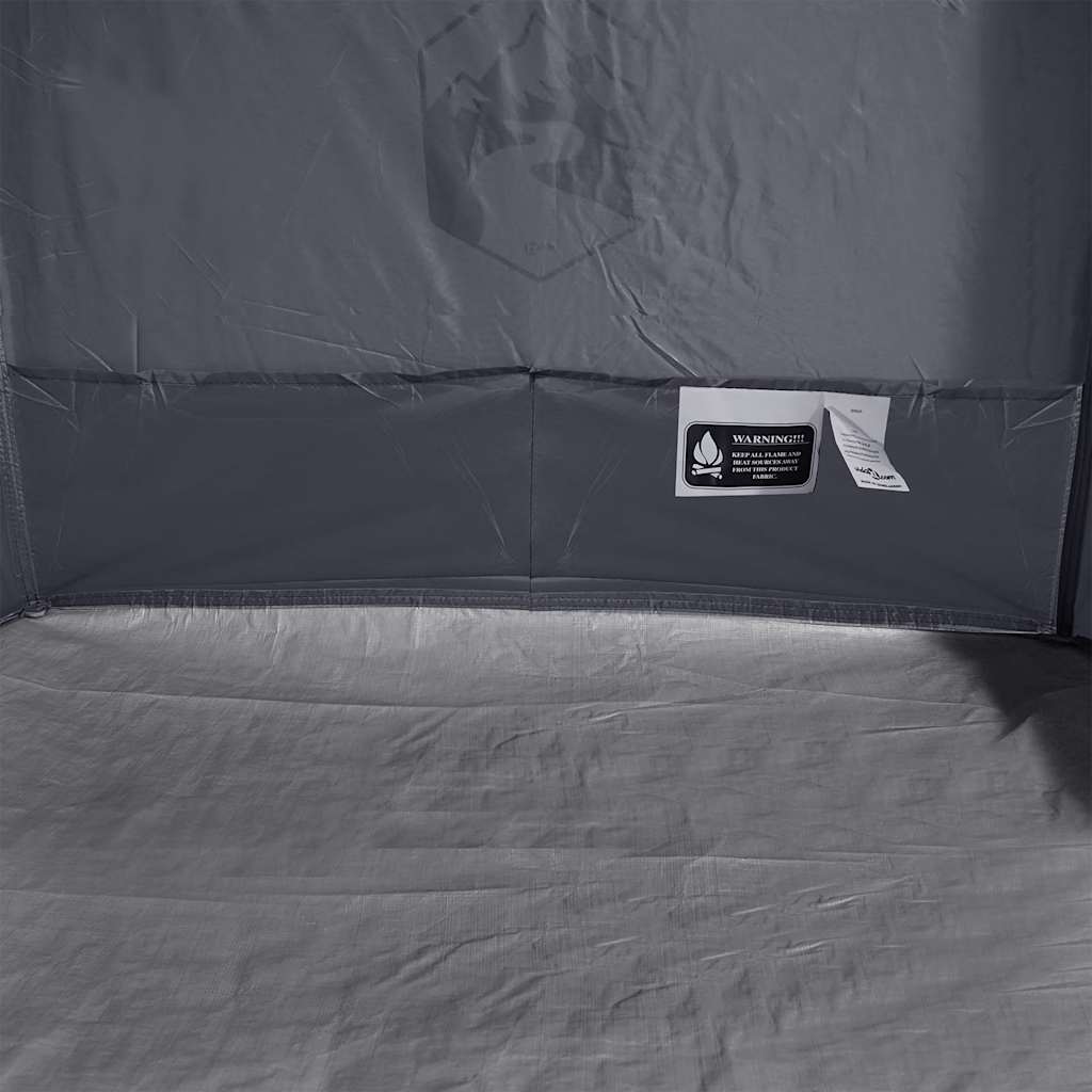 vidaXL Storage Tent Grey and Orange Waterproof