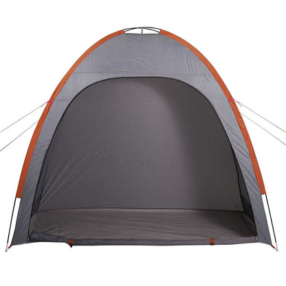 vidaXL Storage Tent Grey and Orange Waterproof