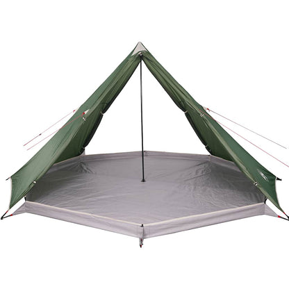 vidaXL Family Tent Tipi 8-Person Green Waterproof