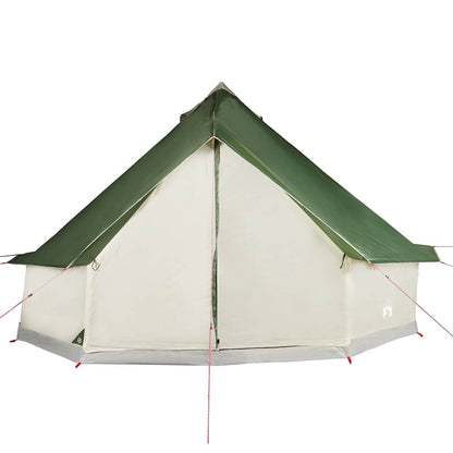 vidaXL Family Tent Tipi 6-Person Green Waterproof