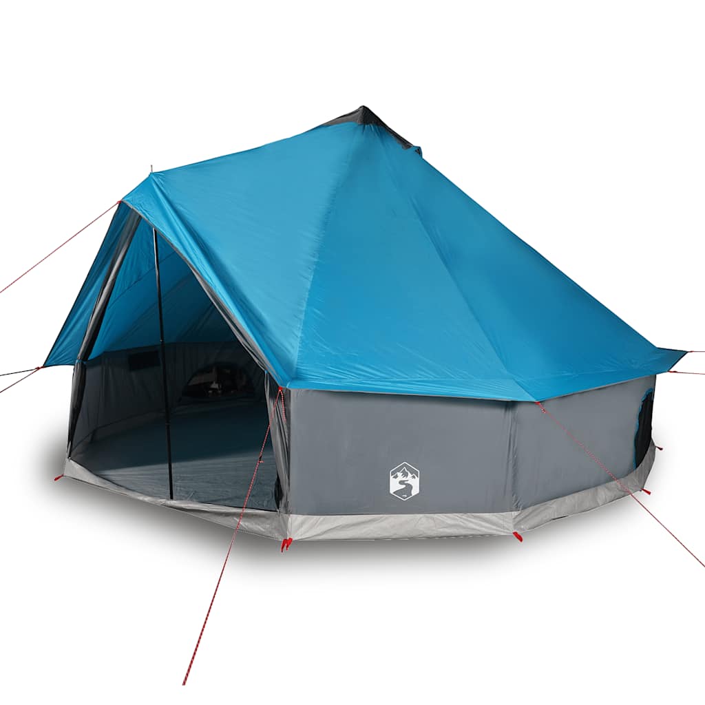 vidaXL Family Tent Tipi 6-Person Blue Waterproof