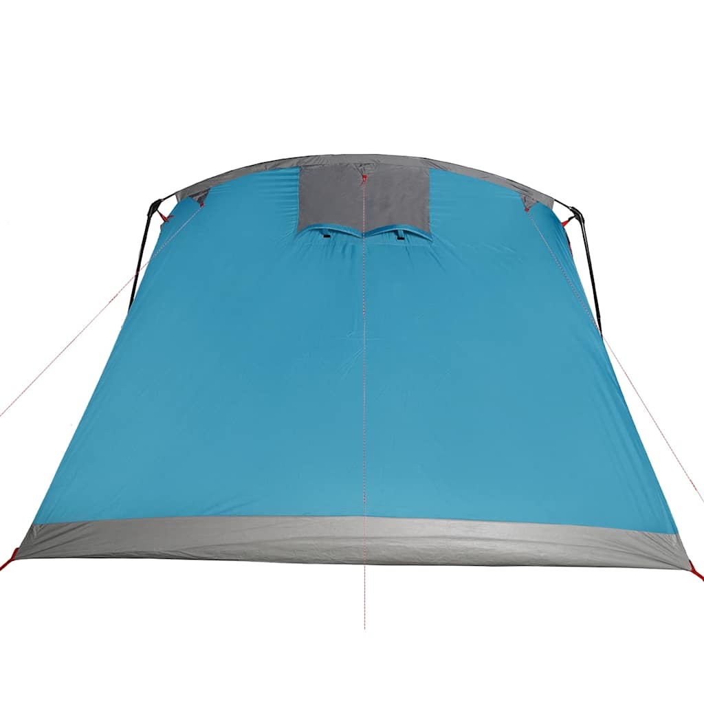 vidaXL Family Tent Tunnel 8-Person Blue Waterproof