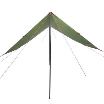 vidaXL Camping Tarp Green 430x380x210 cm Waterproof