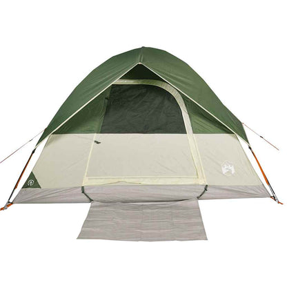 vidaXL Camping Tent Dome 2-Person Green Waterproof