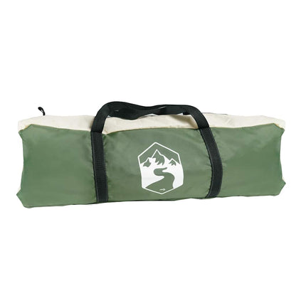 vidaXL Camping Tent Dome 4-Person Green Waterproof