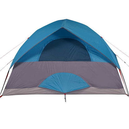 vidaXL Family Tent Dome 6-Person Blue Waterproof