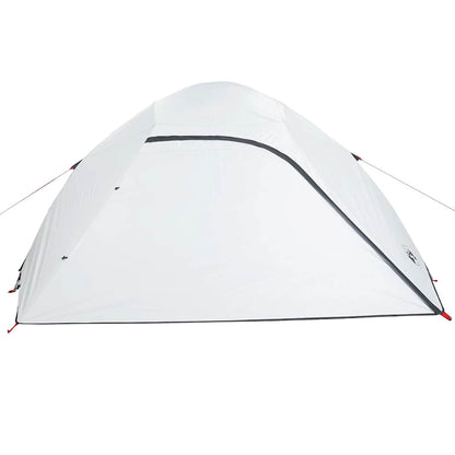 vidaXL Family Tent Dome 6-Person White Blackout Fabric Waterproof