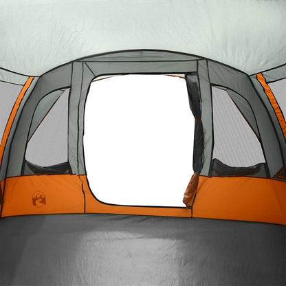 vidaXL Family Tent Tunnel 8-Person Grey Waterproof
