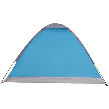 vidaXL Camping Tent Dome 2-Person Blue Waterproof