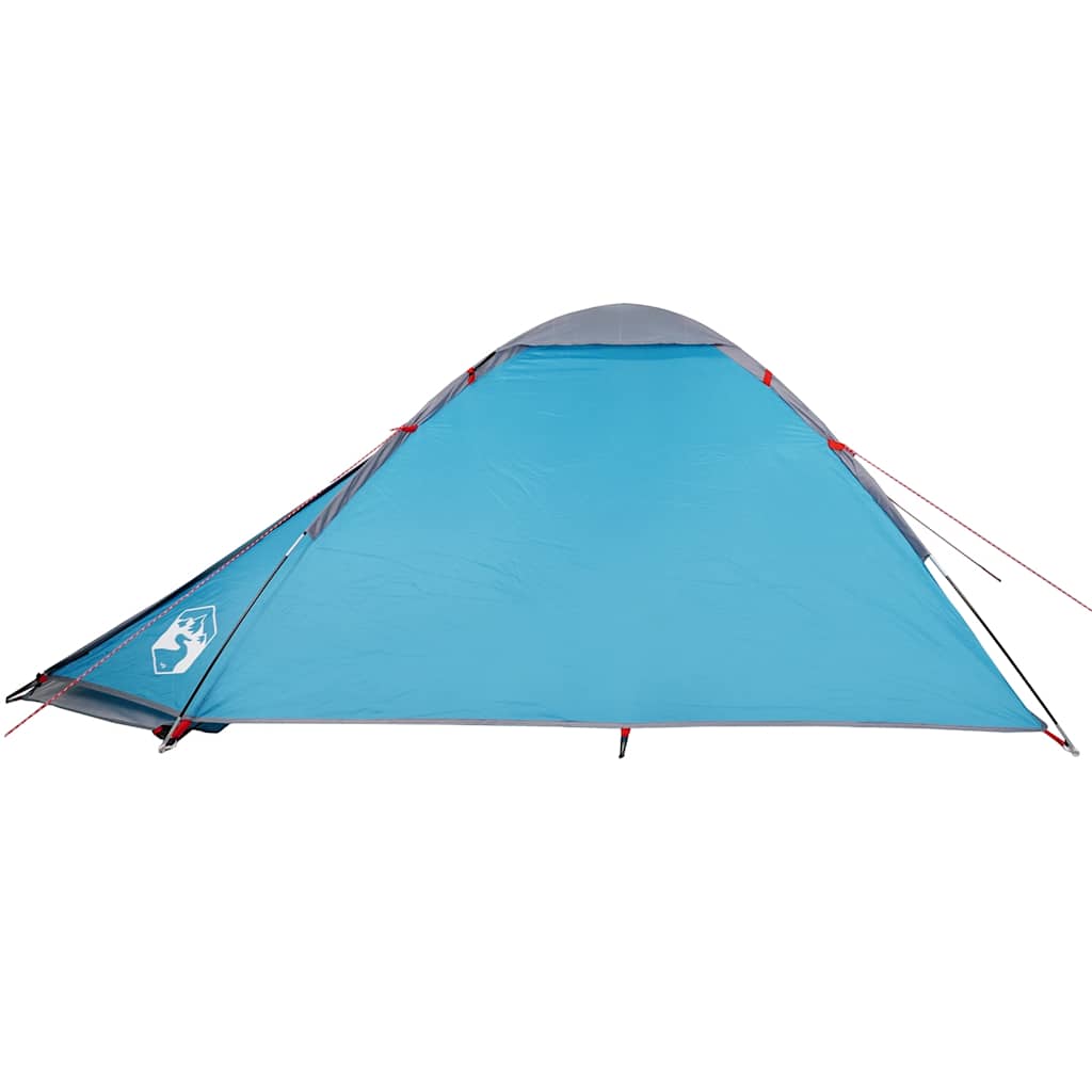 vidaXL Camping Tent Dome 2-Person Blue Waterproof