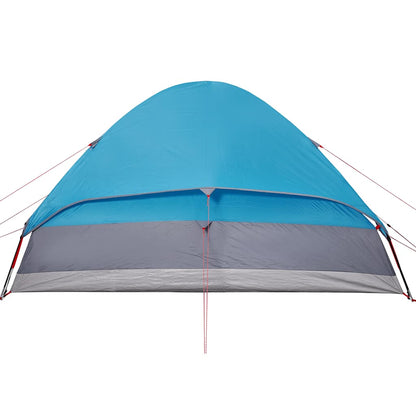 vidaXL Camping Tent Dome 2-Person Blue Waterproof