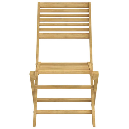 vidaXL Folding Chairs 4 pcs 48,5x61,5x87 cm Solid Wood Acacia