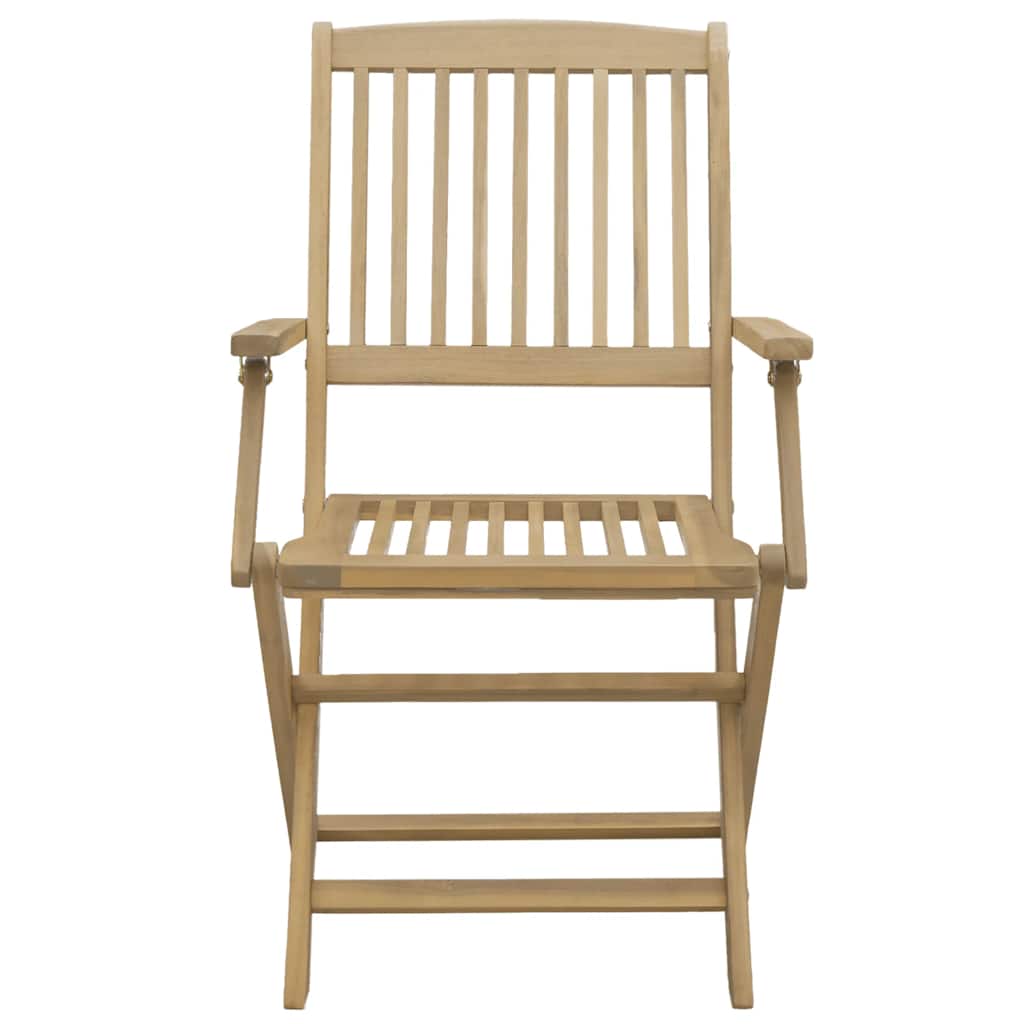 vidaXL Folding Garden Chairs 4 pcs 54x61x88 cm Solid Wood Acacia
