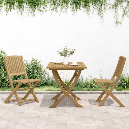 vidaXL Folding Garden Chairs 2 pcs 44x50x88 cm Solid Wood Acacia