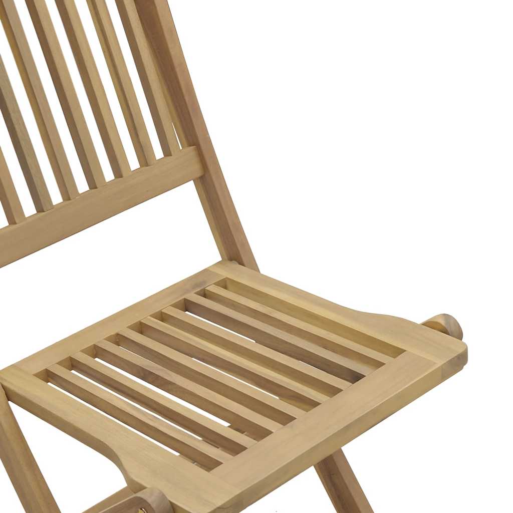 vidaXL Folding Garden Chairs 2 pcs 44x50x88 cm Solid Wood Acacia