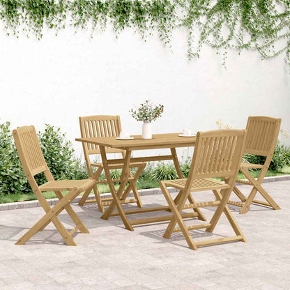 vidaXL Folding Garden Chairs 4 pcs 44x50x88 cm Solid Wood Acacia