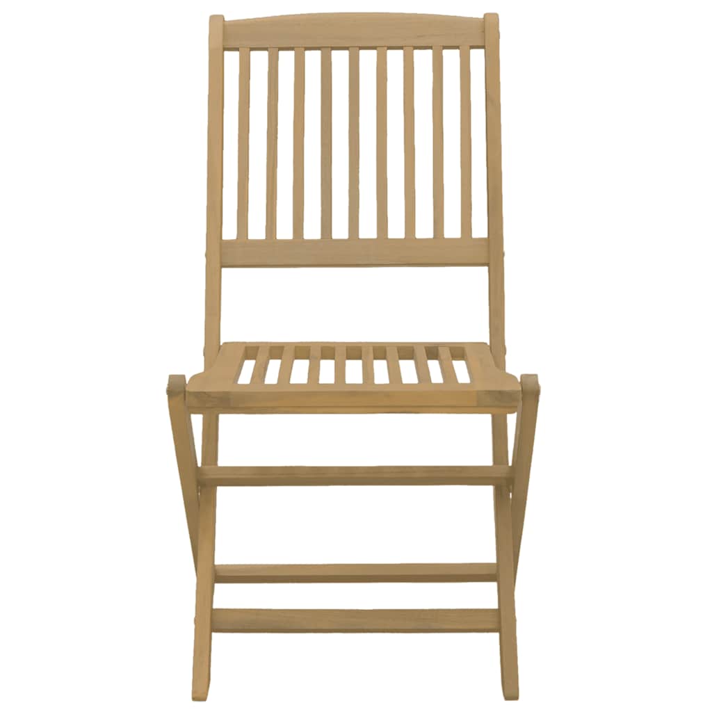 vidaXL Folding Garden Chairs 4 pcs 44x50x88 cm Solid Wood Acacia