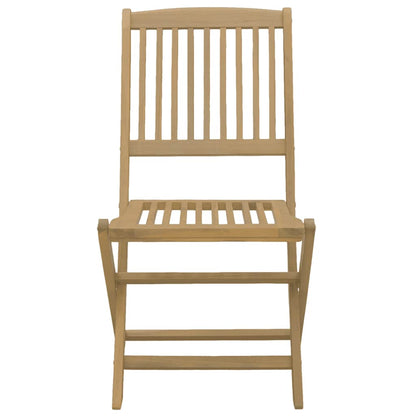 vidaXL Folding Garden Chairs 4 pcs 44x50x88 cm Solid Wood Acacia