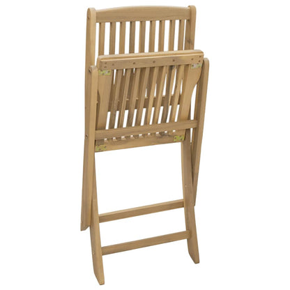 vidaXL Folding Garden Chairs 4 pcs 44x50x88 cm Solid Wood Acacia