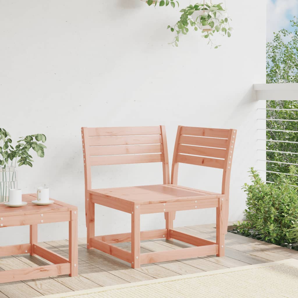 vidaXL Garden Sofa | Natural Wood | Solid Douglas Wood | Medium |  Modular