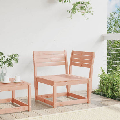vidaXL Garden Sofa | Natural Wood | Solid Douglas Wood | Medium |  Modular