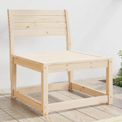 vidaXL Garden Sofa | Natural wood | Solid pine wood | Medium | Modular