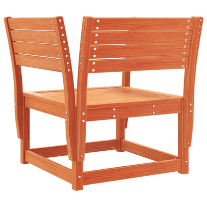 vidaXL Garden Chair | Wax brown | Solid pine wood | Standard | Modular