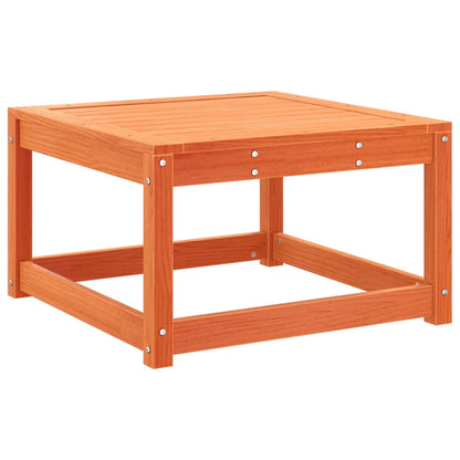 vidaXL Garden Footstool | Wax Brown | Solid Pine Wood | Medium | Modular