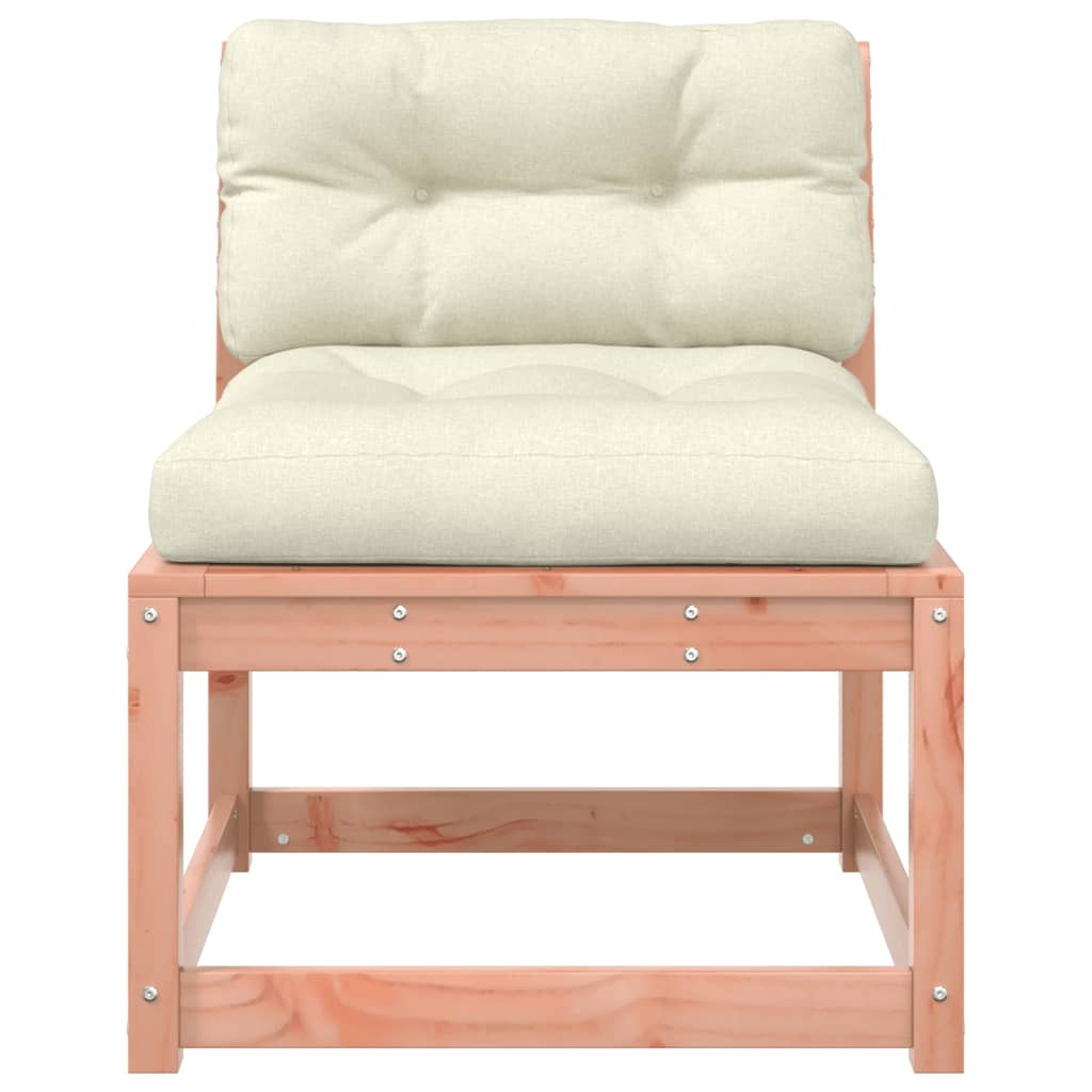 vidaXL Garden Sofa | Cream White | Solid Douglas wood, Polyester | Medium