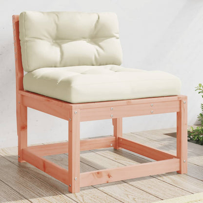 vidaXL Garden Sofa | Cream White | Solid Douglas wood, Polyester | Medium