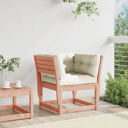 vidaXL Garden Sofa | Cream white, Natural wood