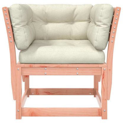 vidaXL Garden Sofa | Cream white, Natural wood