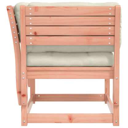 vidaXL Garden Sofa | Cream white, Natural wood
