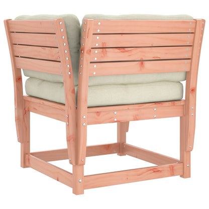 vidaXL Garden Sofa | Cream white, Natural wood