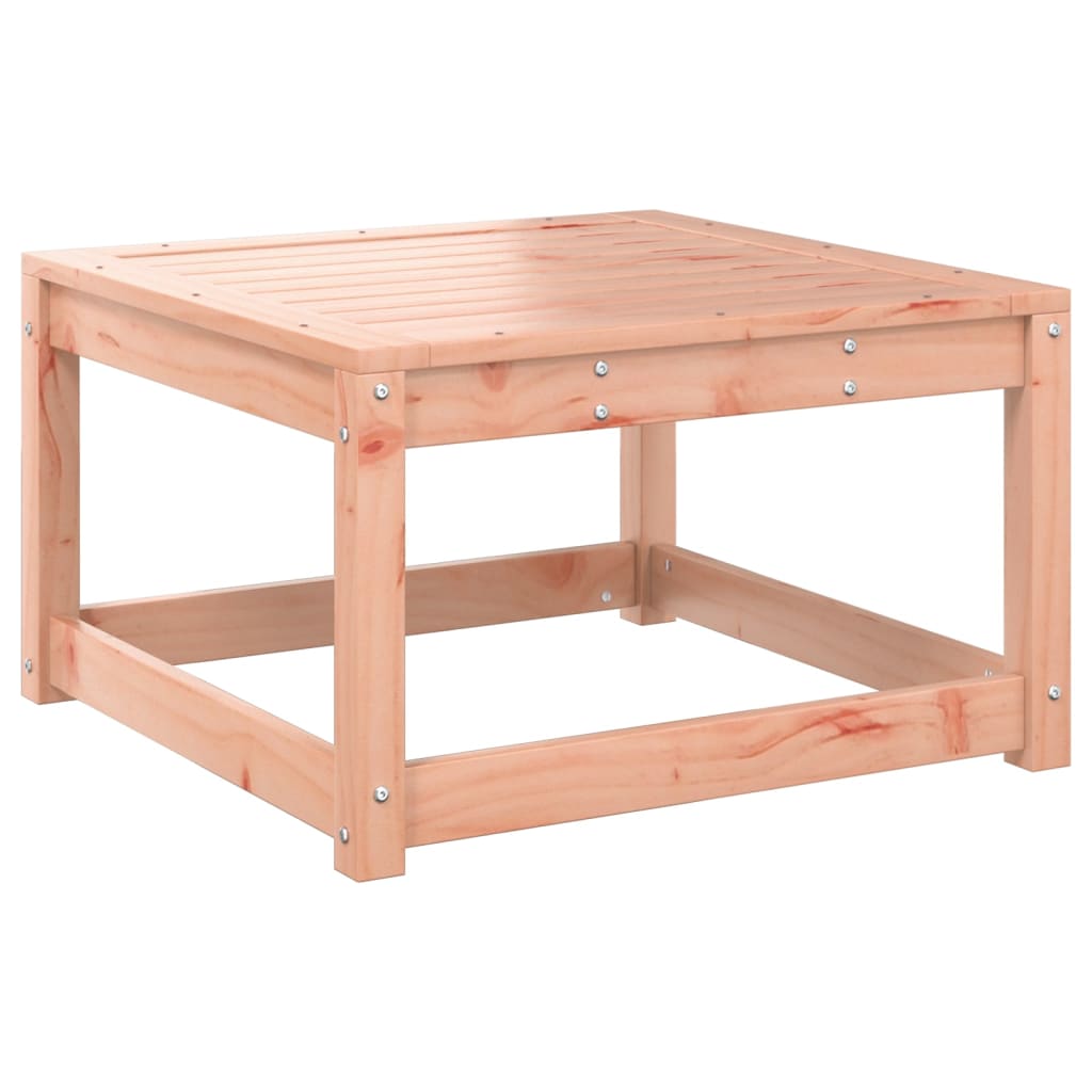 vidaXL Garden Footstool | Cream white | Solid douglas wood | Medium | Modular