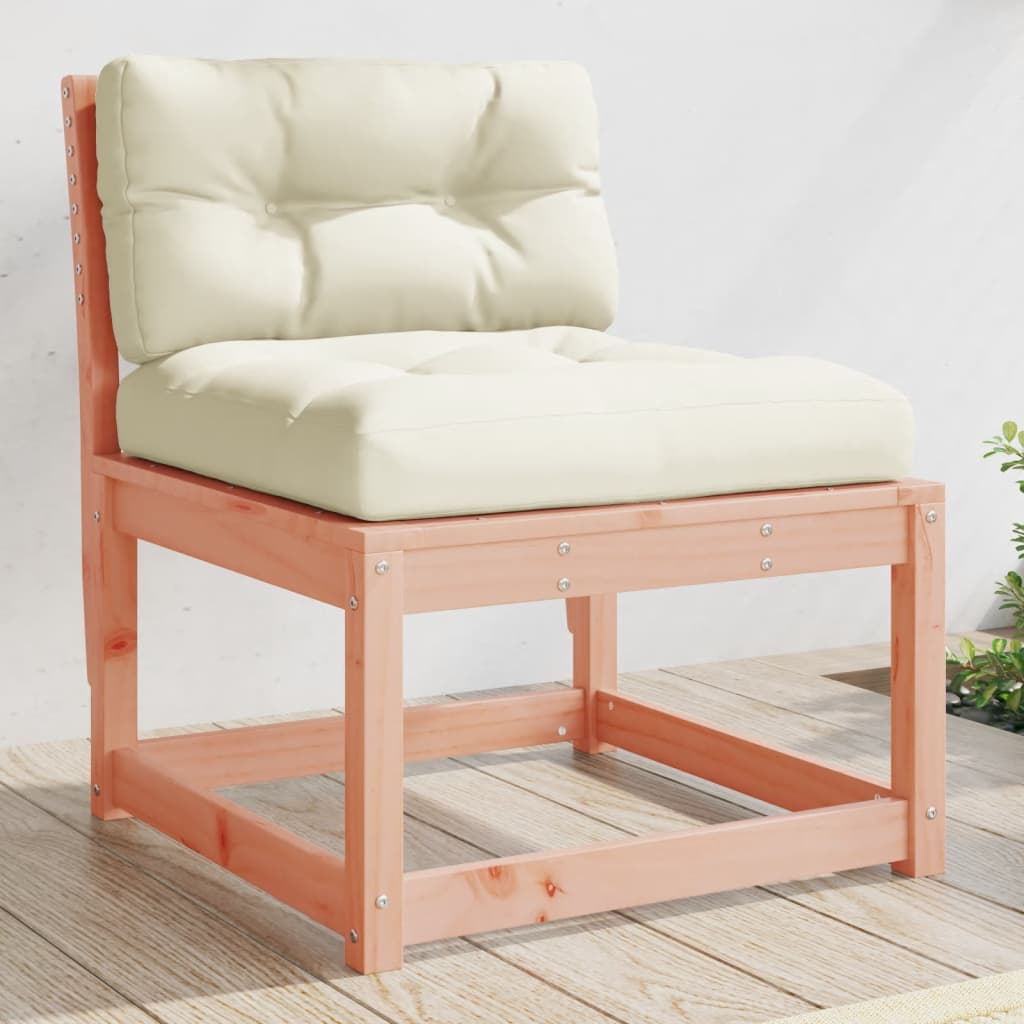 vidaXL Garden Sofa | Set of 2 | Cream white | Solid Douglas wood, Polyester