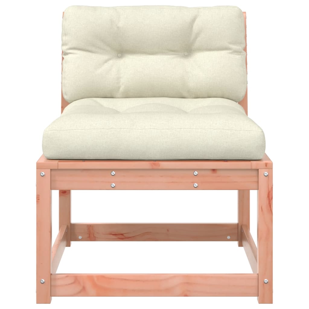 vidaXL Garden Sofa | Set of 2 | Cream white | Solid Douglas wood, Polyester
