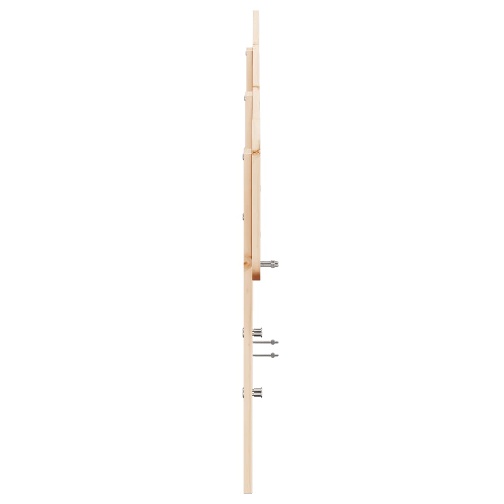 vidaXL Headboard 200 cm Solid Wood Pine