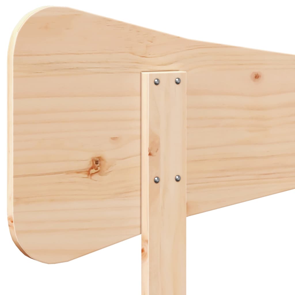 vidaXL Headboard 200 cm Solid Wood Pine