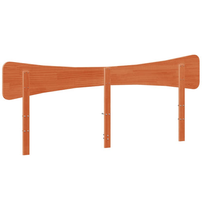 vidaXL Headboard Wax Brown 180 cm Solid Wood Pine