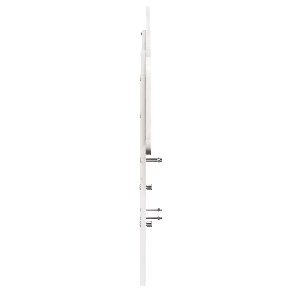 vidaXL Headboard White 160 cm Solid Wood Pine