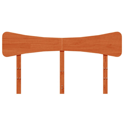 vidaXL Headboard Wax Brown 160 cm Solid Wood Pine