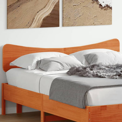 vidaXL Headboard Wax Brown 160 cm Solid Wood Pine
