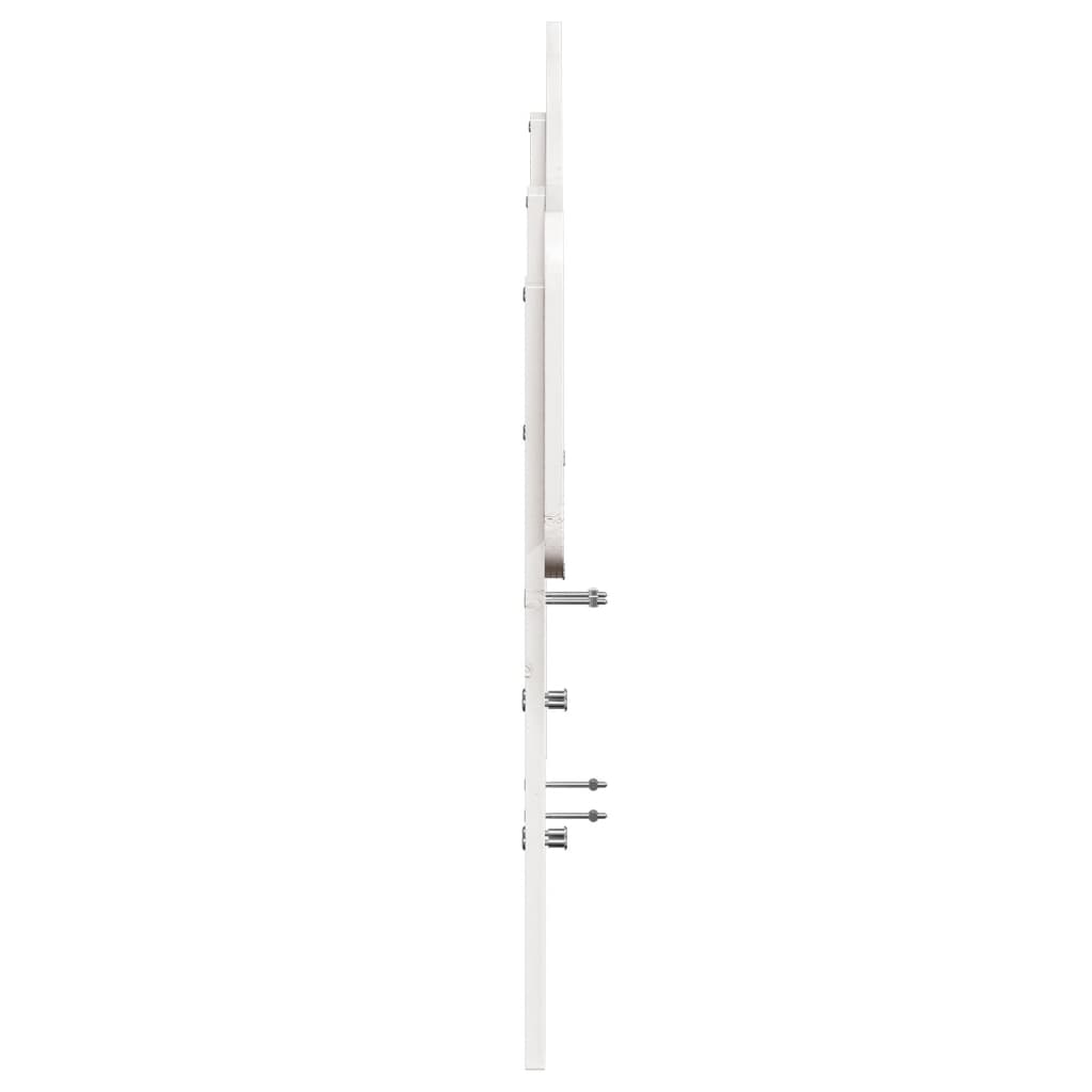 vidaXL Headboard White 150 cm Solid Wood Pine